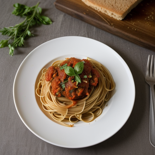Pasta Marinara recipe image