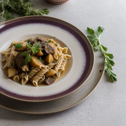 Pasta & Potato Stew recipe image