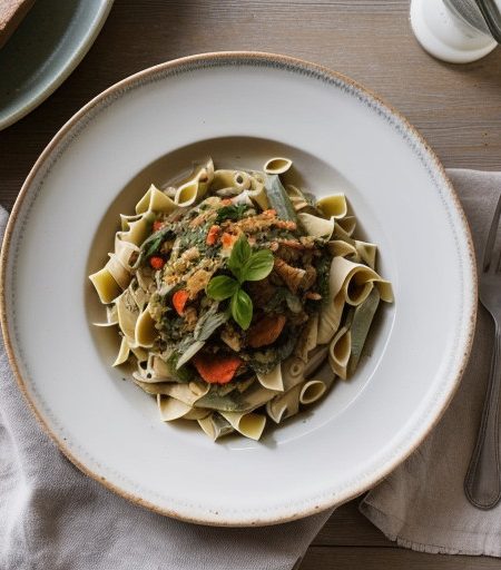 Pasta Primavera (Lacto recipe image