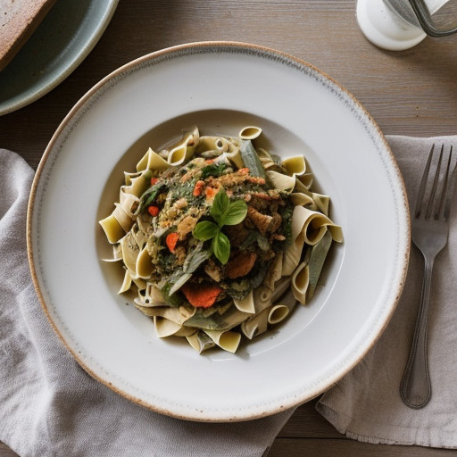 Pasta Primavera (Lacto recipe image