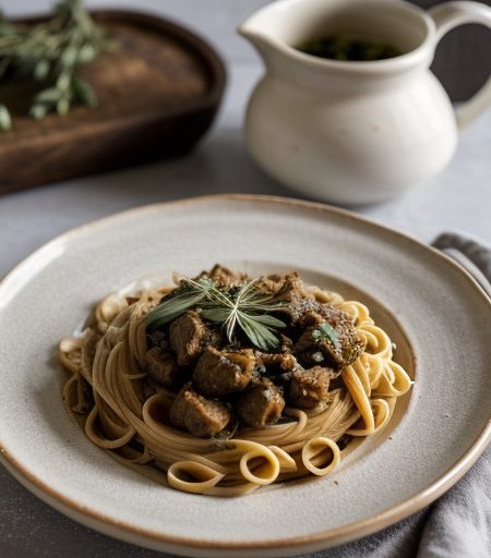 Pasta Puttanesca recipe image