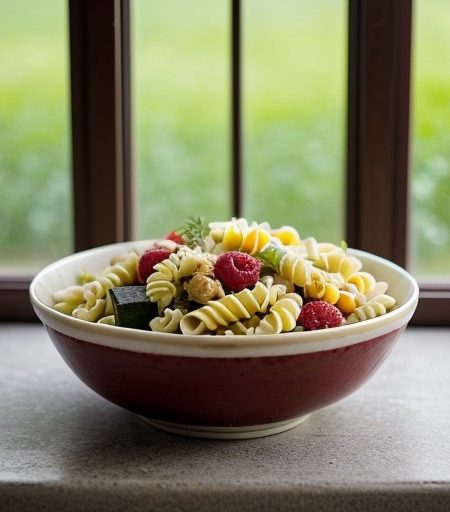 Pasta Salad, Fat Free recipe image