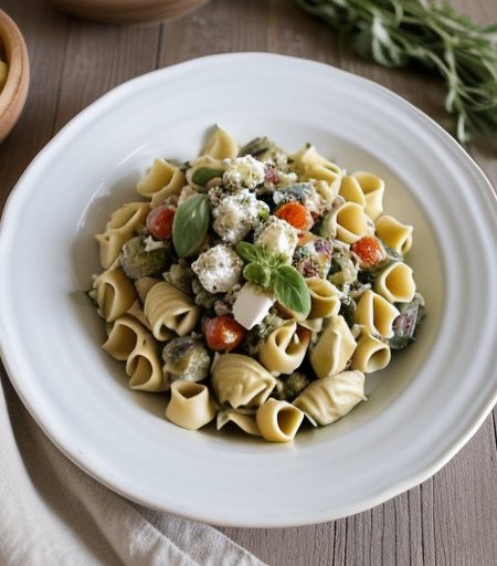 Pasta Salad (Good for Picnics recipe image