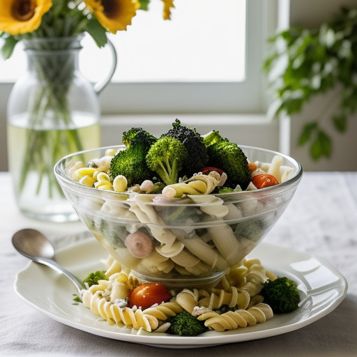 Pasta Salad Primavera recipe image
