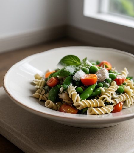 Pasta Salad With Creamy Ginger Dressing recipe image