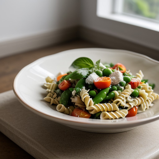 Pasta Salad With Creamy Ginger Dressing recipe image