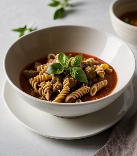 Pasta Sauce With Lemon & Garlic recipe image