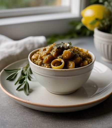 Pasta Sauce With Lemon and Garlic recipe image