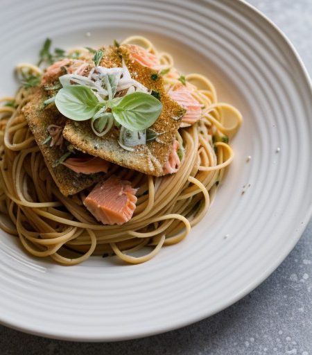 Pasta & Smoked Salmon Salad recipe image