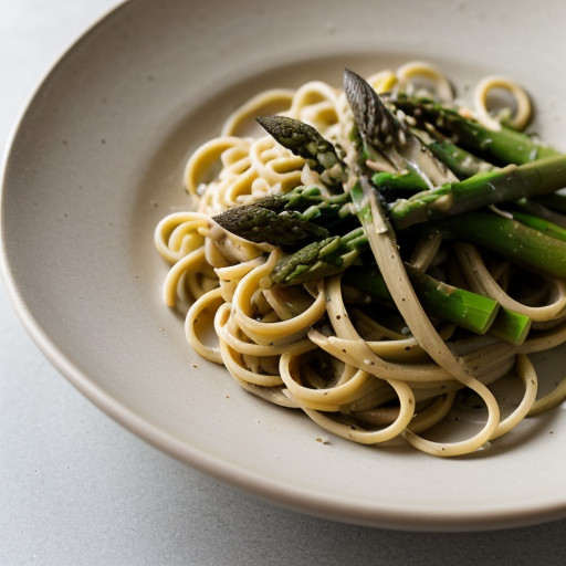 Pasta Twists With Asparagus Sauce*** recipe image