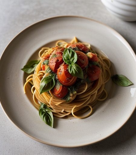 Pasta WLTH Tomatoes recipe image