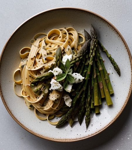 Pasta With Asparagus Salad recipe image