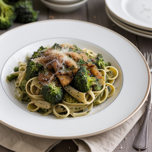 Pasta With Broccoli & Garlic recipe image