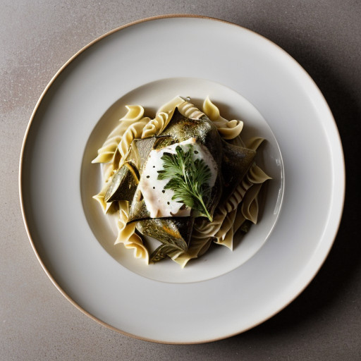 Pasta With Catfish & Artichokes recipe image