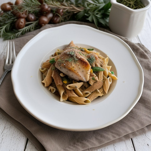 Pasta With Chicken & Veggies recipe image