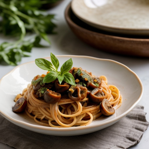 Pasta With Chunky Tomato Sauce recipe image