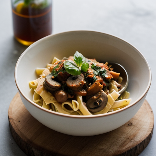 Pasta With Chunky Tomato Sauce recipe image