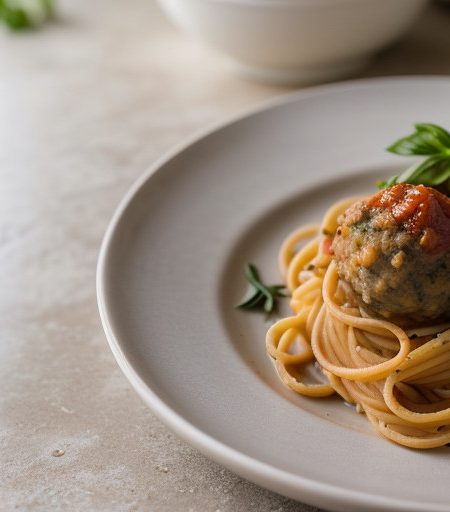 Pasta With Meatballs recipe image