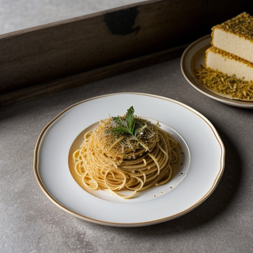 Pasta With Mizithra recipe image