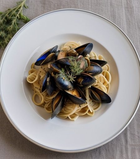 Pasta With Mussels*** recipe image