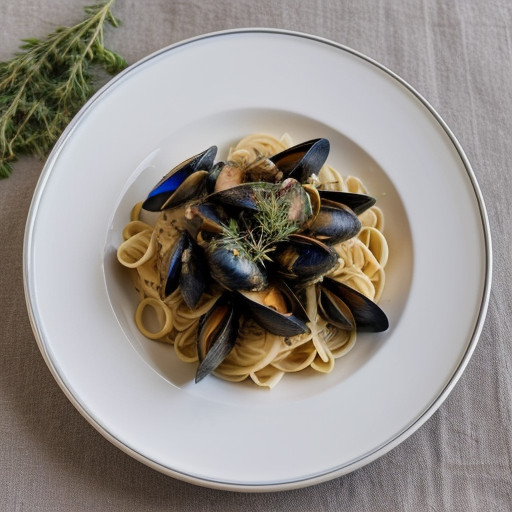 Pasta With Mussels*** recipe image