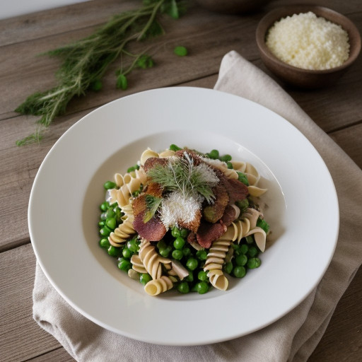 Pasta With Peas and Bacon - Bon Appetit recipe image