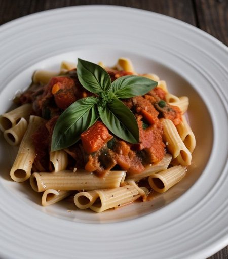 Pasta With Peppers recipe image