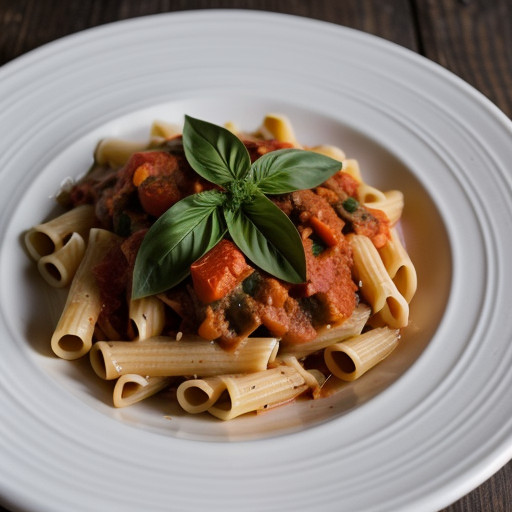 Pasta With Peppers recipe image