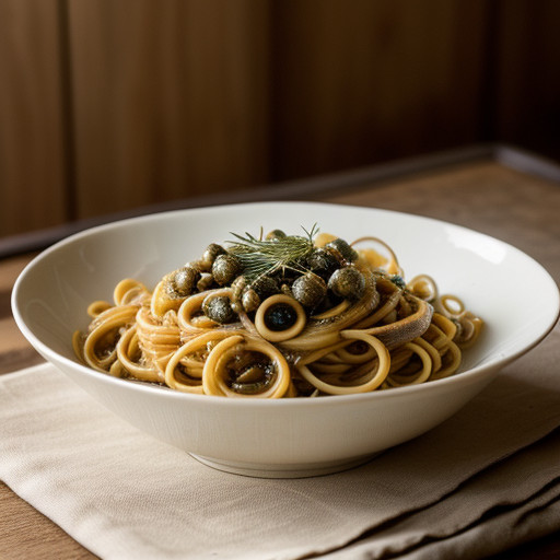 Pasta With Sake Clam Sauce recipe image