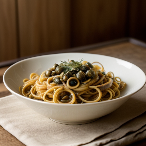 Pasta With Sake Clam Sauce recipe image