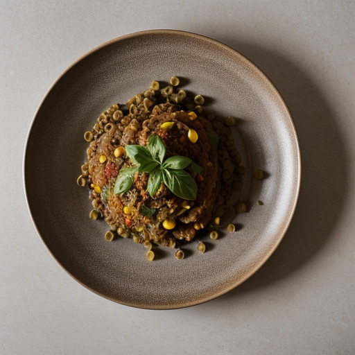 Pasta With Spiced Lentils & Tomatoes recipe image