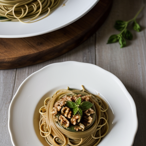 Pasta With Walnuts recipe image