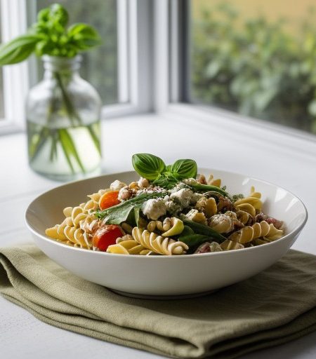 Pasta and Alaska Salad recipe image