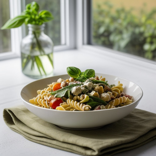 Pasta and Alaska Salad recipe image