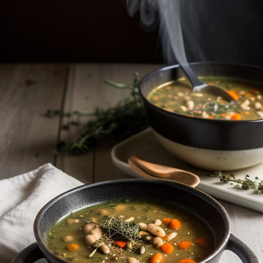 Pasta and Bean Soup recipe image