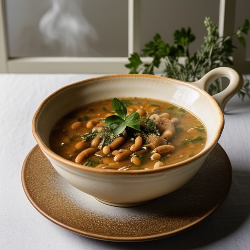 Pasta and Bean Soup recipe image