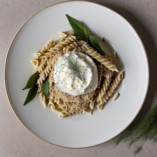 Pasta and Pine Nuts recipe image
