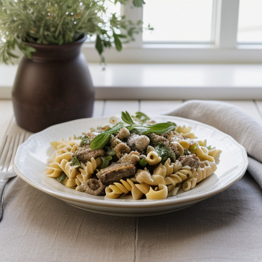 Pasta and Sardine Salad - Gh_9407 recipe image