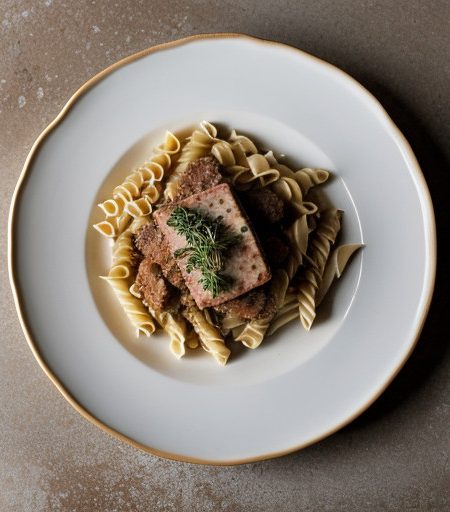 Pasta and Sausage Bake recipe image