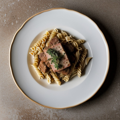 Pasta and Sausage Bake recipe image