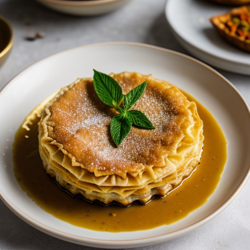 Pastilla With Milk and Almonds (Pastilla Au Lait Et recipe image