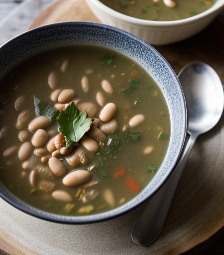 Pasulj (Serbian Bean Soup recipe image