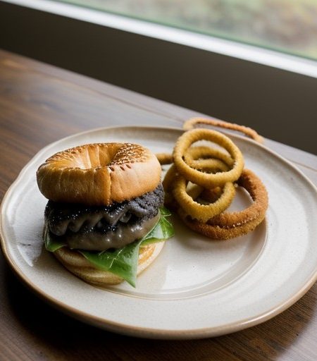 Patty Melts With Onion Rings recipe image