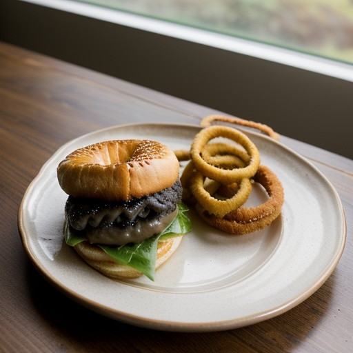 Patty Melts With Onion Rings recipe image