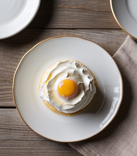 Pavlova (Meringue With Whipped Cream & Stra recipe image
