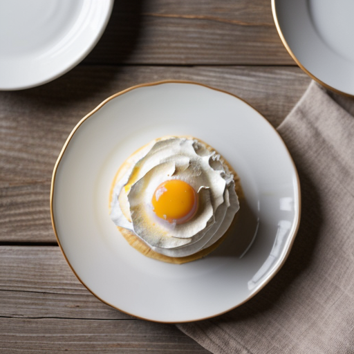 Pavlova (Meringue With Whipped Cream & Stra recipe image