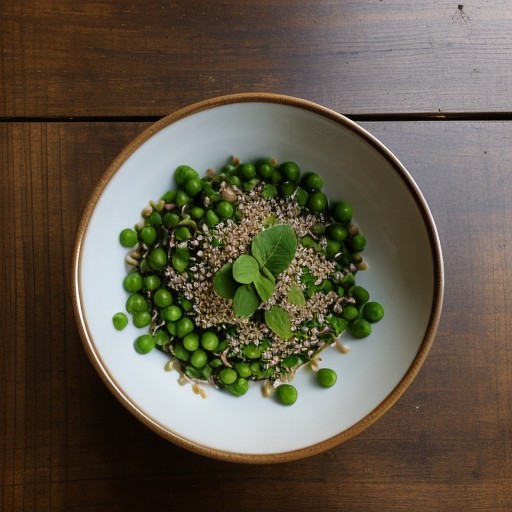 Pea Sprout Salad recipe image