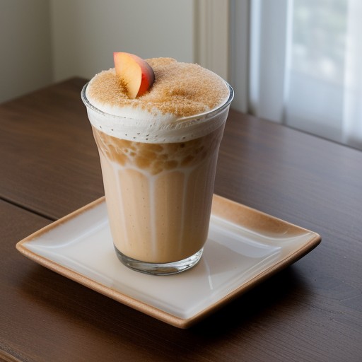 Peach-Amaretto Frappe recipe image