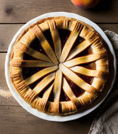 Peach-Apricot Pie recipe image