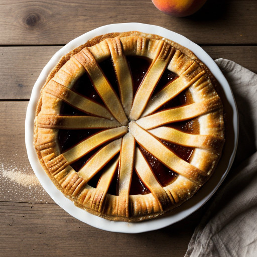 Peach-Apricot Pie recipe image